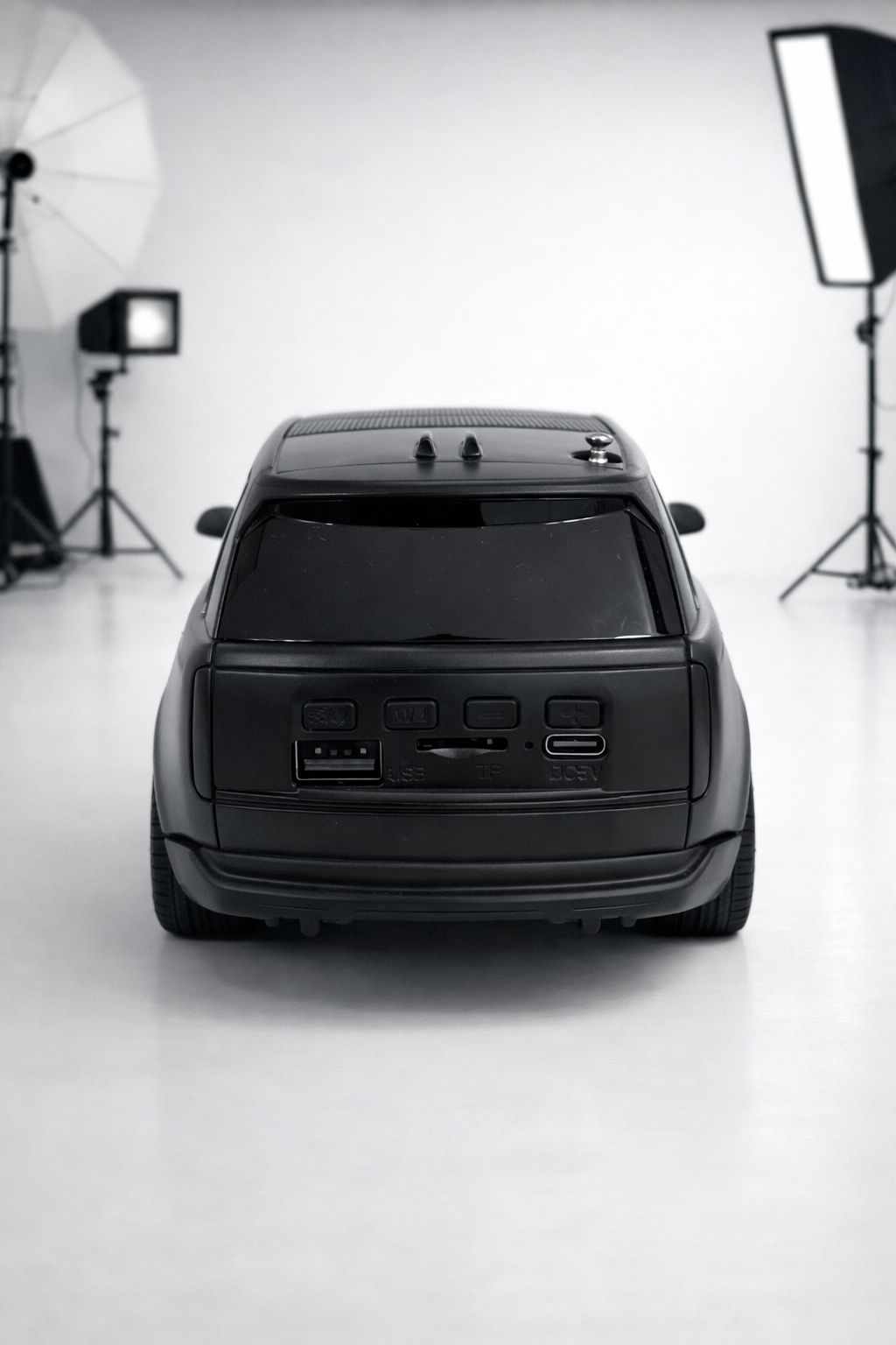 Luxury Range Rover Style Bluetooth Speaker with LED Headlights