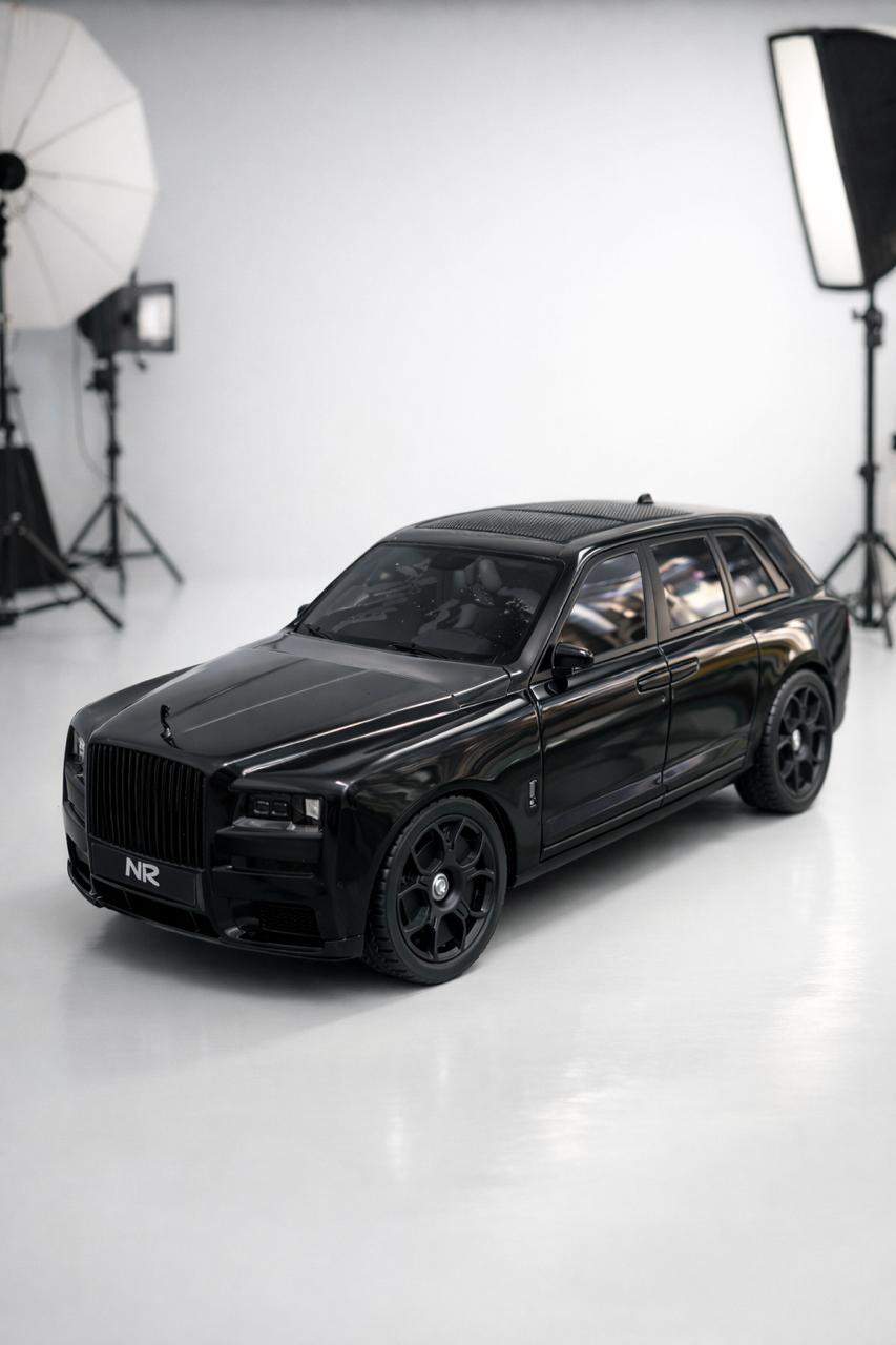 Luxury Rolls-Royce Style Bluetooth Speaker with LED Headlights