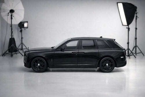 Luxury Rolls-Royce Style Bluetooth Speaker with LED Headlights