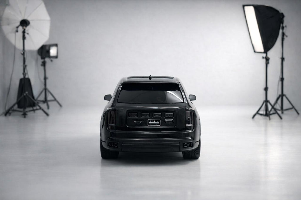 Luxury Rolls-Royce Style Bluetooth Speaker with LED Headlights