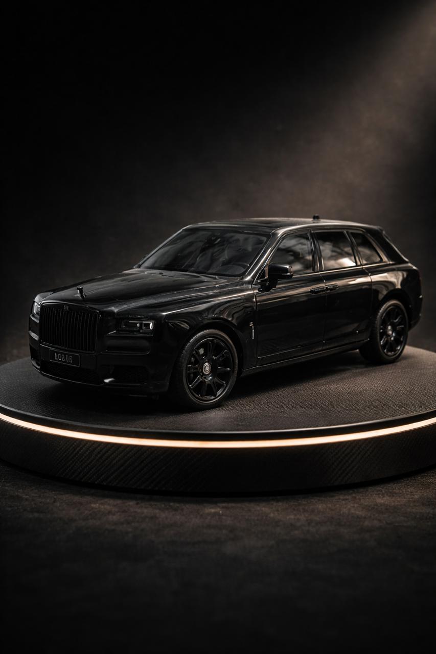Luxury Rolls-Royce Style Bluetooth Speaker with LED Headlights